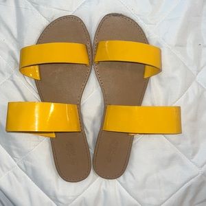 Yellow Charlotte Russe sandals